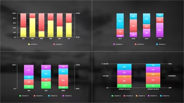 Videohive Vertical Stacked Bar Infographic 40472938 1 Videohive Vertical Stacked Bar Infographic 40472938
