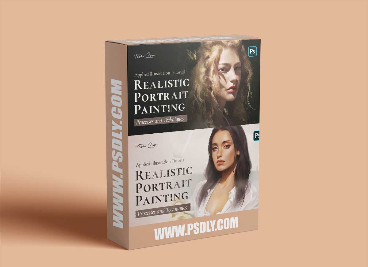 Wingfox – Applied Illustration Tutorial - Realistic Portrait Painting Processes and Techniques 1 Wingfox – Applied Illustration Tutorial - Realistic Portrait Painting Processes and Techniques