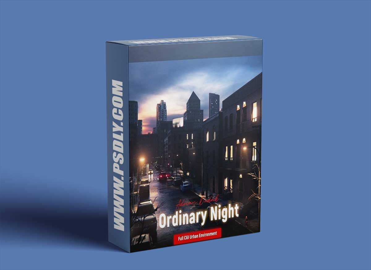 Wingfox – Full CGI Urban Environment - Ordinary Night with Adrian Dudak 1 Wingfox – Full CGI Urban Environment - Ordinary Night with Adrian Dudak