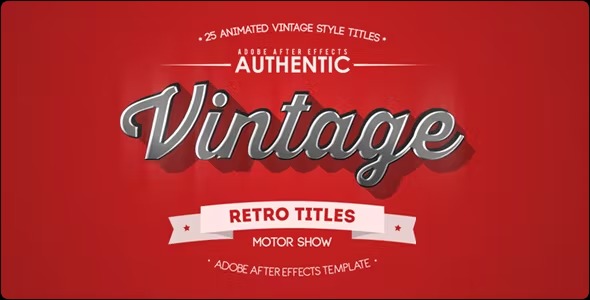 Videohive 25 Animated Vintage Titles 13800958 1 Videohive 25 Animated Vintage Titles 13800958