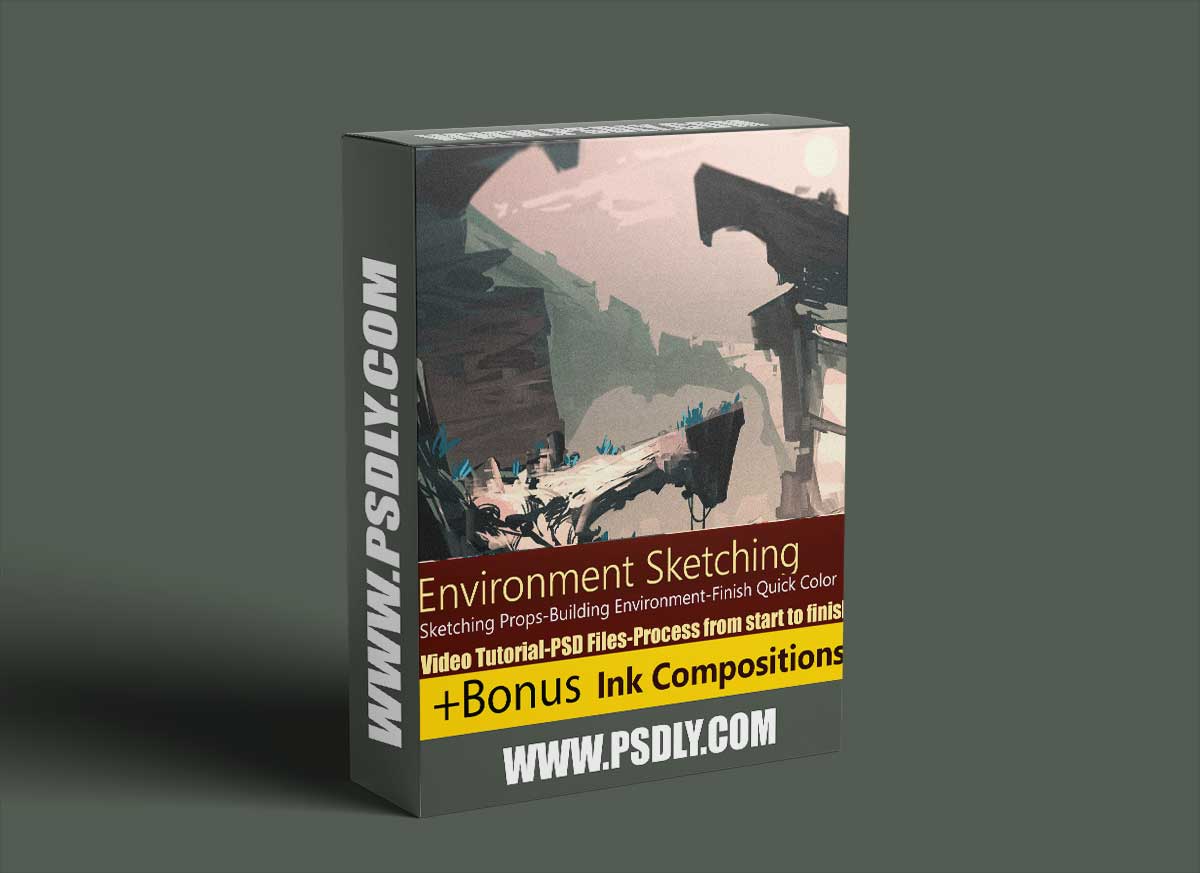 Artstation - Environment Sketching-Props and building v.1 - Hue Teo 1 Artstation - Environment Sketching-Props and building v.1 - Hue Teo