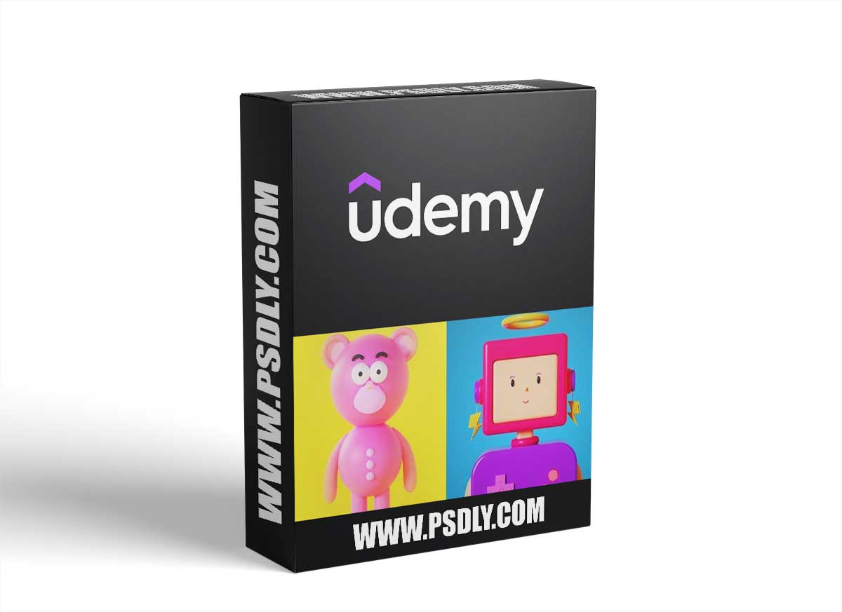 Blender 3D: Easy Cartoon Characters For Beginners 1 Blender 3D: Easy Cartoon Characters For Beginners
