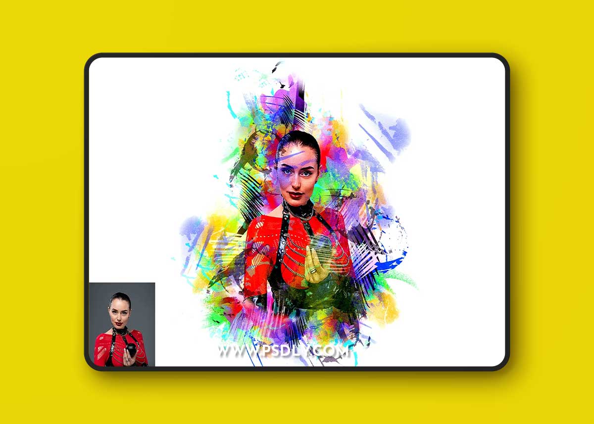 CreativeMarket - Dry Watercolor Effect PS Action 10848799 1 CreativeMarket - Dry Watercolor Effect PS Action 10848799
