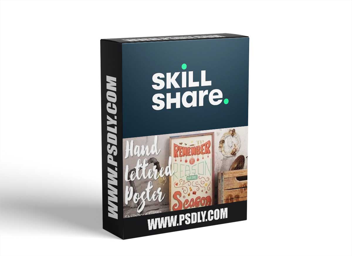 Hand Lettering: Design a Poster from Sketch To Vector 1 Hand Lettering: Design a Poster from Sketch To Vector