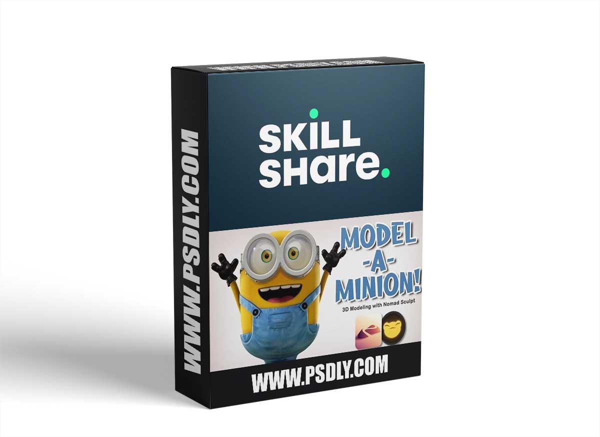Model-a-Minion! 3D Character Design in Nomad Sculpt 1 Model-a-Minion! 3D Character Design in Nomad Sculpt