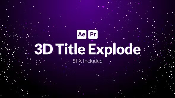 Videohive 3D Title Explode 39694346 1 Videohive 3D Title Explode 39694346