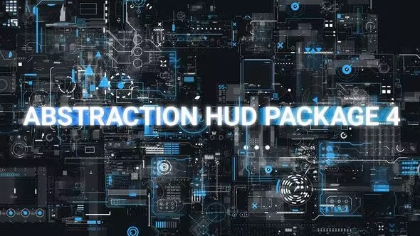 Videohive Abstraction HUD Pack 4 40640690 1 Videohive Abstraction HUD Pack 4 40640690
