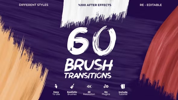 Videohive Brush Transitions 40494893 1 Videohive Brush Transitions 40494893