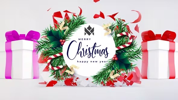 Videohive Christmas Gift Box Reveal 29699445 1 Videohive Christmas Gift Box Reveal 29699445