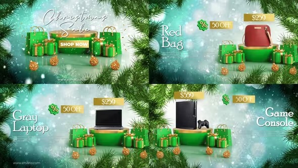 Videohive Christmas Sale 40635363 1 Videohive Christmas Sale 40635363