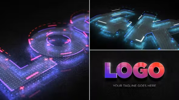 Videohive Digital Logo Reveal 28917041 1 Videohive Digital Logo Reveal 28917041