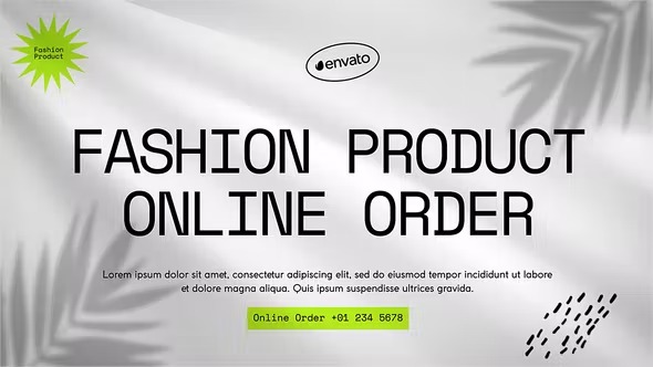 Videohive Fashion Product Online Order 41629385 1 Videohive Fashion Product Online Order 41629385