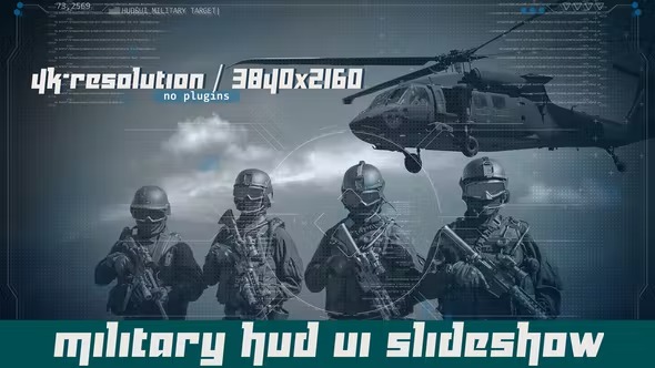 Videohive Military HUD UI Slideshow 40727437 1 Videohive Military HUD UI Slideshow 40727437