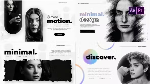 Videohive Minimal Typography Pack 41009309 1 Videohive Minimal Typography Pack 41009309