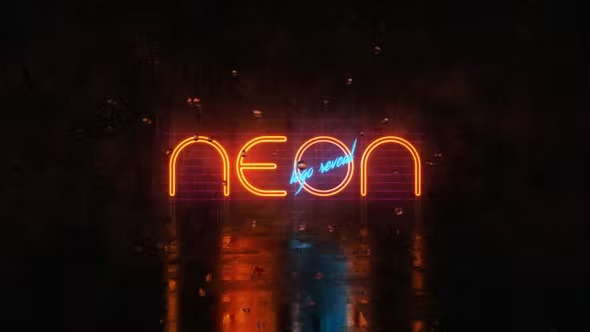 Videohive Neon Logo Reveal 21667843 1 v