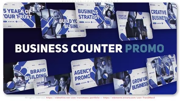 Videohive Business Counter Promo 41221659 1 Videohive Business Counter Promo 41221659