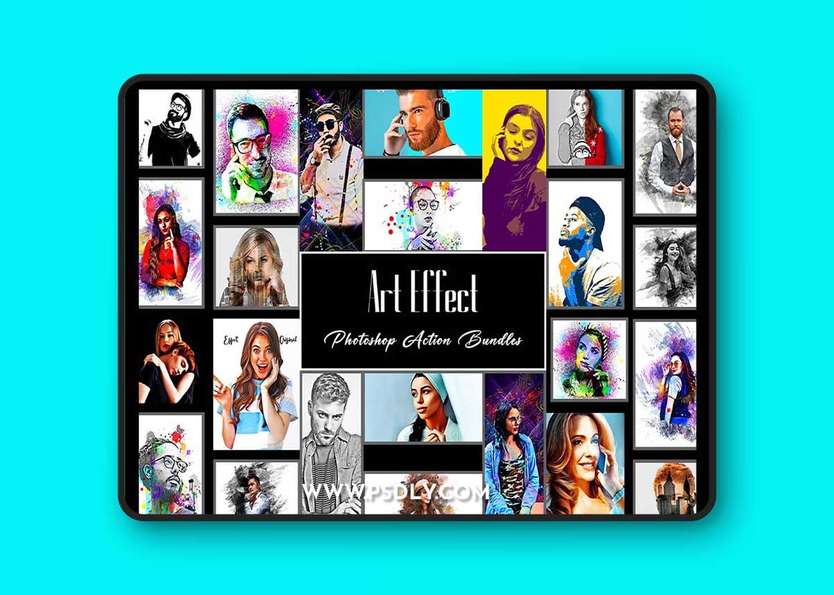 CreativeMarket - Art Effect Photoshop Action Bundles 10910522 1 CreativeMarket - Art Effect Photoshop Action Bundles 10910522