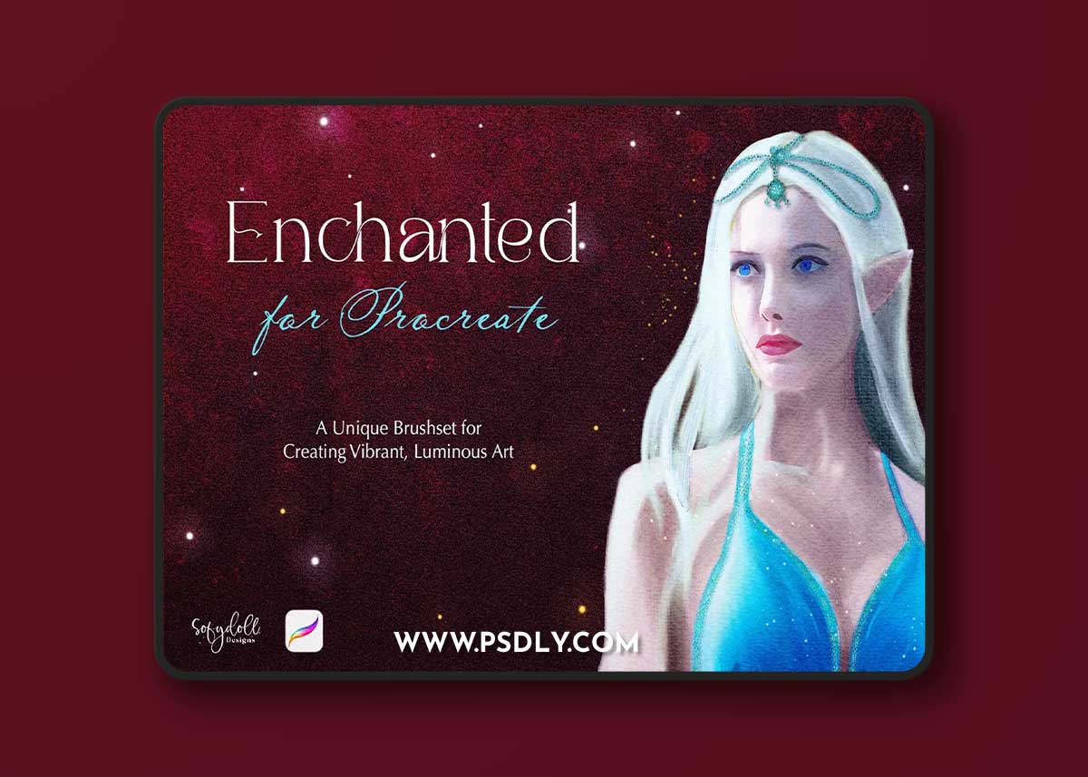 CreativeMarket - The Enchanted Brushset for Procreate 10845690 1 CreativeMarket - The Enchanted Brushset for Procreate 10845690