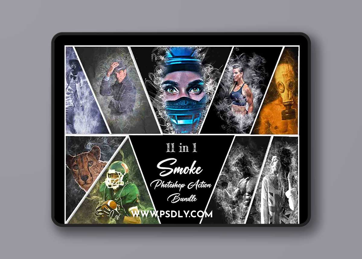 Creativemarket - Smoke Photoshop Action Bundle 10988947 1 Creativemarket - Smoke Photoshop Action Bundle 10988947