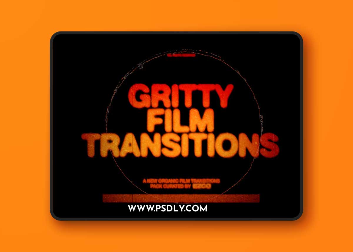 EZCO - GRITTY FILM TRANSITIONS - 4K 1 EZCO - GRITTY FILM TRANSITIONS - 4K