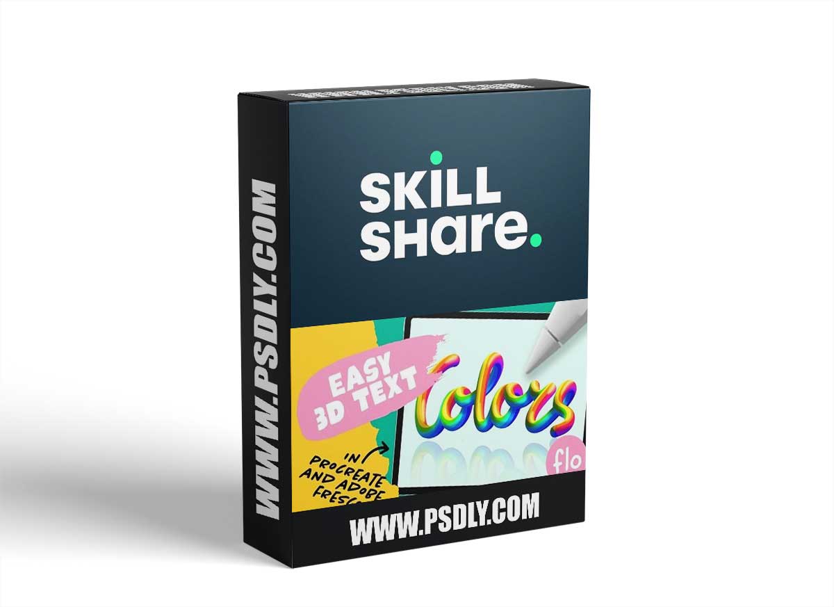 Easy 3D Text in Procreate and Fresco 1 Easy 3D Text in Procreate and Fresco