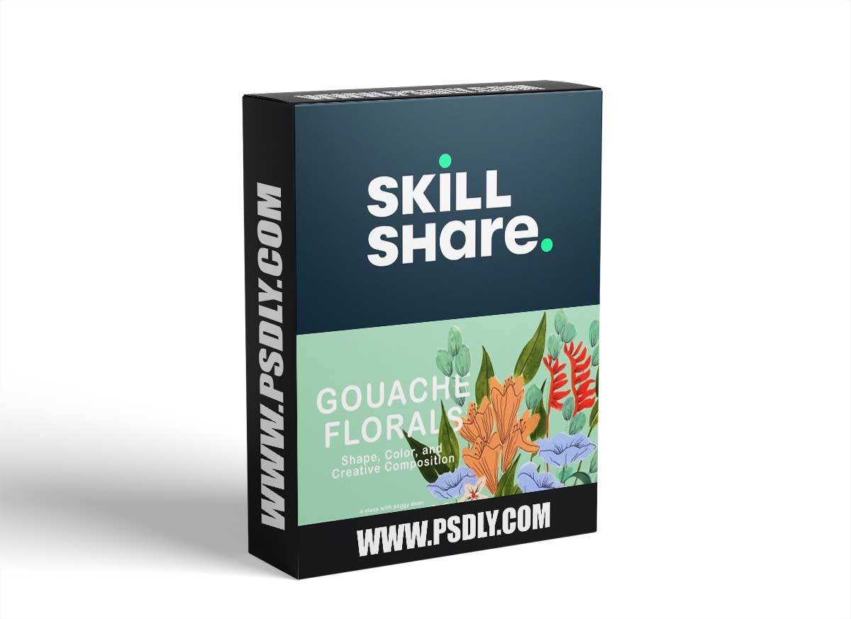 Gouache Florals: Explore Shape, Color and Creative Composition 1 Gouache Florals: Explore Shape, Color and Creative Composition