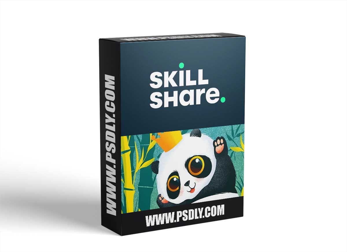 Make Cute and Fun Character Illustration Guide - Procreate Prince Panda 1 Make Cute and Fun Character Illustration Guide - Procreate Prince Panda