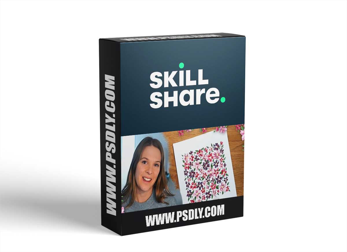 Paint Simple Ditsy Flowers with Gouache - From Imagination! 1 Paint Simple Ditsy Flowers with Gouache - From Imagination!