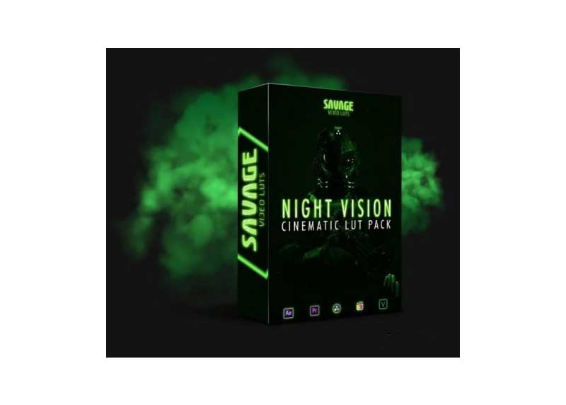 SavageLUTS - Night Vision LUTS | PACK 1 SavageLUTS - Night Vision LUTS | PACK