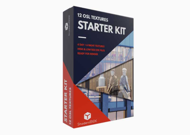 ShadersBox - STARTER KIT 3D Model 1 ShadersBox - STARTER KIT 3D Model