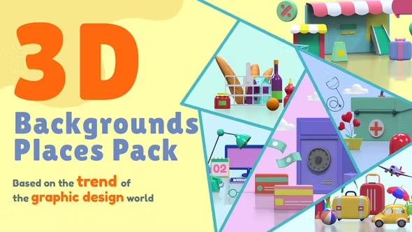Videohive 3D Backgrounds and Places Pack for Animated Presentation 42461835 1 Videohive 3D Backgrounds and Places Pack for Animated Presentation 42461835