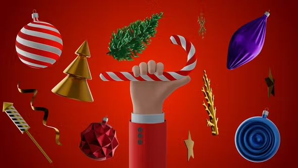 Videohive 3d Overlays for Christmas 42463649 1 Videohive 3d Overlays for Christmas 42463649
