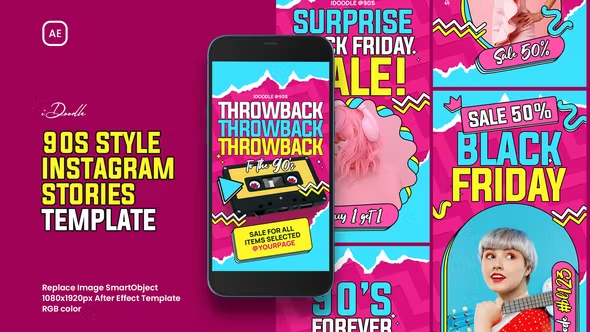 Videohive 90s Style Instagram Stories Template 41684324 1 Videohive 90s Style Instagram Stories Template 41684324