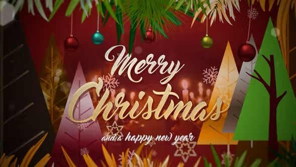 Videohive Christmas Animated Opener 42322003 1 Videohive Christmas Animated Opener 42322003