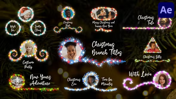 Videohive Christmas Branch Titles And Lower Thirds for After Effects 42121659 1 Videohive Christmas Branch Titles And Lower Thirds for After Effects 42121659
