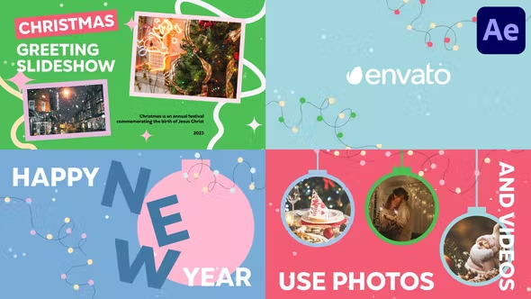 Videohive Christmas Greeting Scenes Slideshow for After Effects 42121694 1 Videohive Christmas Greeting Scenes Slideshow for After Effects 42121694