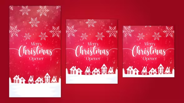 Videohive Christmas Intro 3in1 42134355 1 Videohive Christmas Intro 3in1 42134355