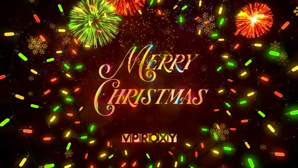 Videohive Christmas Lights Greetings 42257499 1 Videohive Christmas Lights Greetings 42257499
