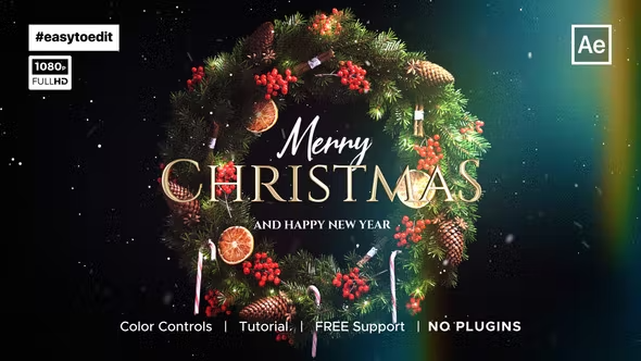 Videohive Christmas Logo Animation 42010908 1 Videohive Christmas Logo Animation 42010908