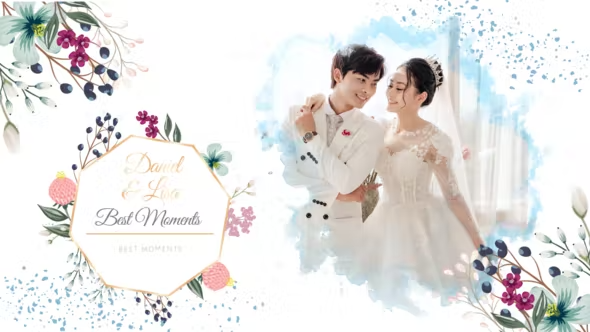 Videohive Ink Romantic Wedding Slideshow 42479407 1 Videohive Ink Romantic Wedding Slideshow 42479407