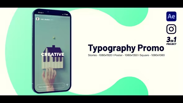 Videohive Instagram Typography Promo 42217985 1 Videohive Instagram Typography Promo 42217985