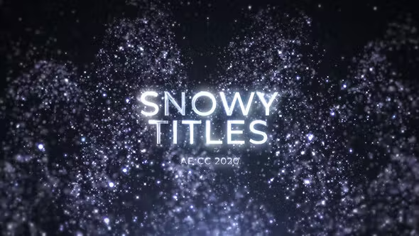 Videohive Magic Snow Titles 42543980 1 Videohive Magic Snow Titles 42543980