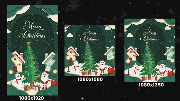 Videohive Merry Christmas Intro 3 in 1 42254522 1 Videohive Merry Christmas Intro 3 in 1 42254522