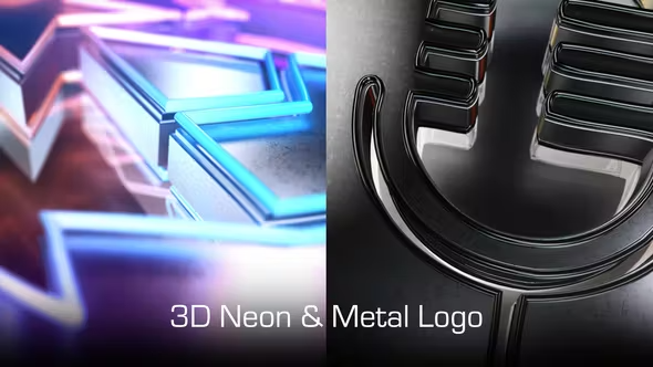 Videohive Neon And Metal Logo Intro 42005681 1 Videohive Neon And Metal Logo Intro 42005681