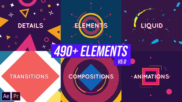 Videohive Shape and Motion Animated Elements Pack 19437956 1 Videohive Shape and Motion Animated Elements Pack 19437956