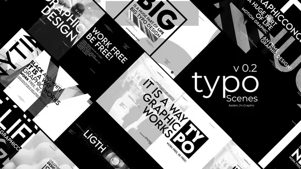 Videohive Typo Scenes Ver 0.2 42305264 1 Videohive Typo Scenes Ver 0.2 42305264
