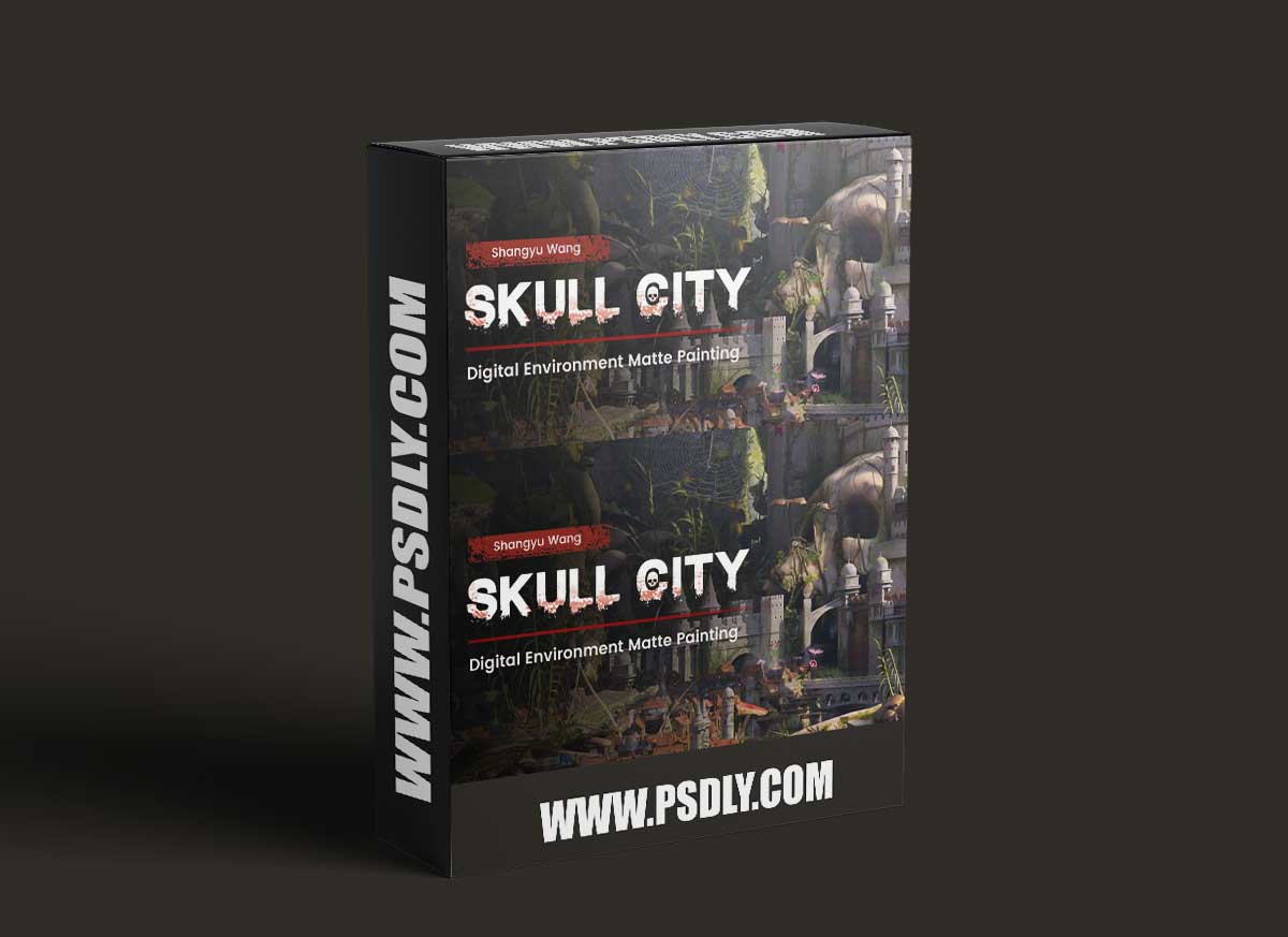 Wingfox – Digital Environment Matte Painting Skull City with Shangyu Wang 1 Wingfox – Digital Environment Matte Painting Skull City with Shangyu Wang