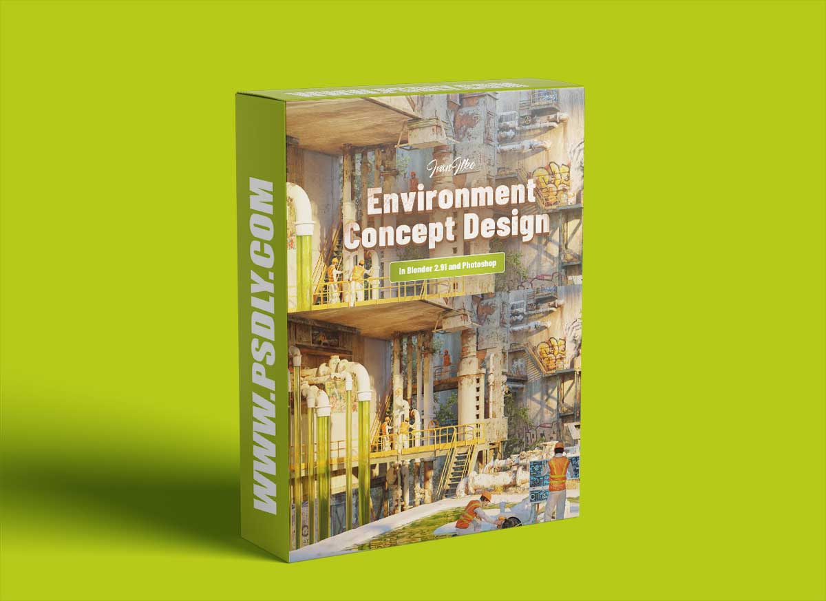 Wingfox – Environment Concept Design in Blender 2.91 and Photoshop with Ivan Ilko 1 Wingfox – Environment Concept Design in Blender 2.91 and Photoshop with Ivan Ilko