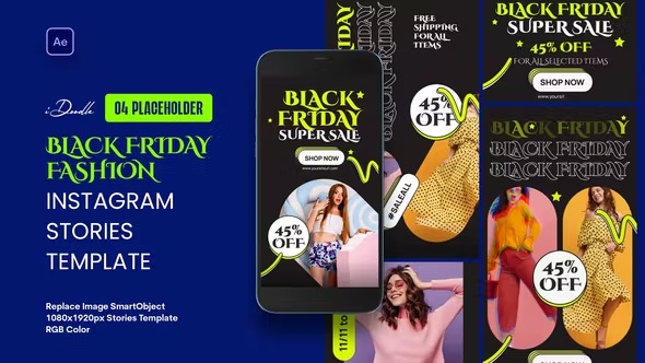 Videohive Black Friday Instagram Stories Template 41917687 1 Videohive Black Friday Instagram Stories Template 41917687