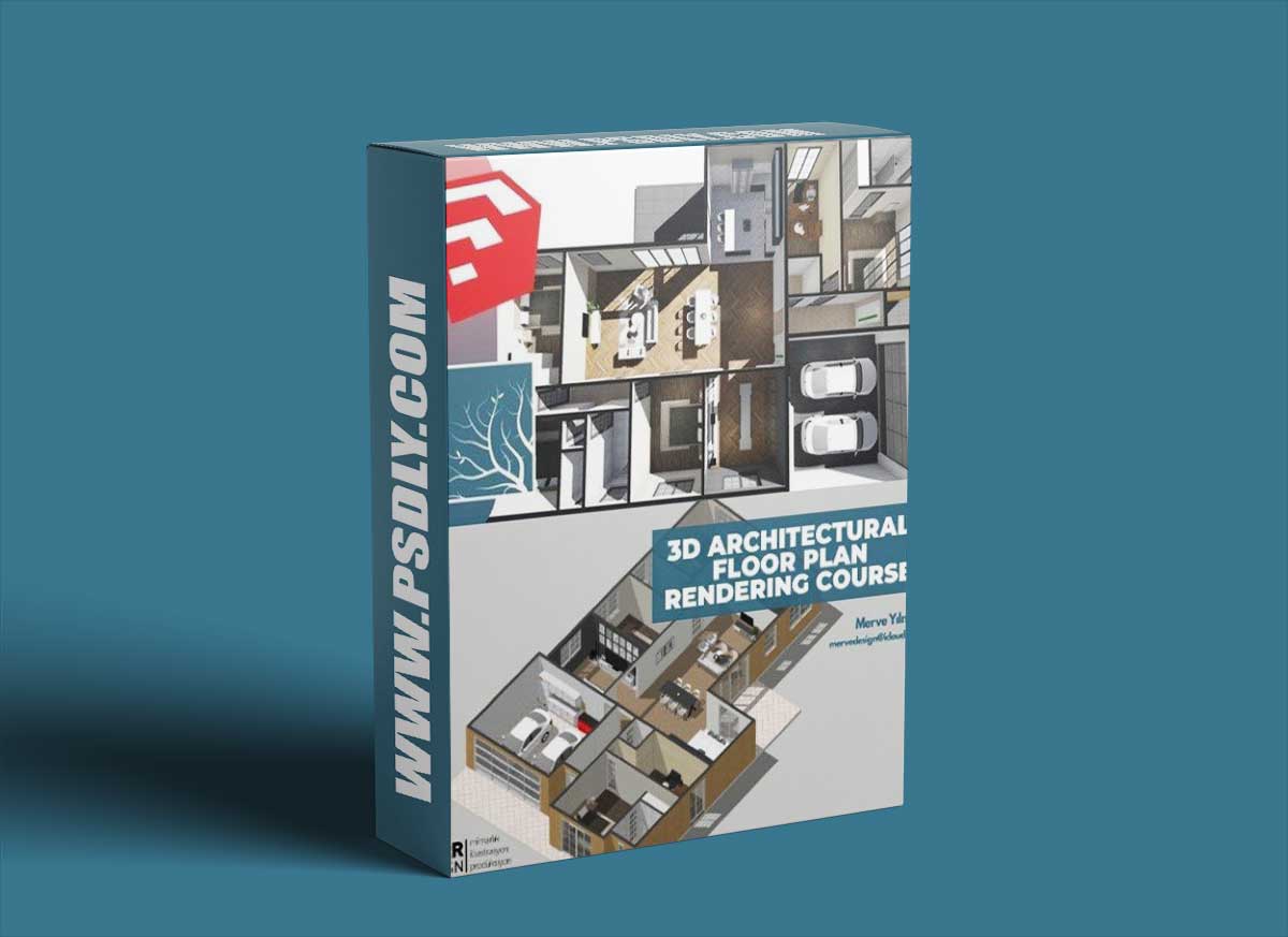 3D Architectural Floor Plan Rendering With Sketchup Lumion 1 3D Architectural Floor Plan Rendering With Sketchup Lumion